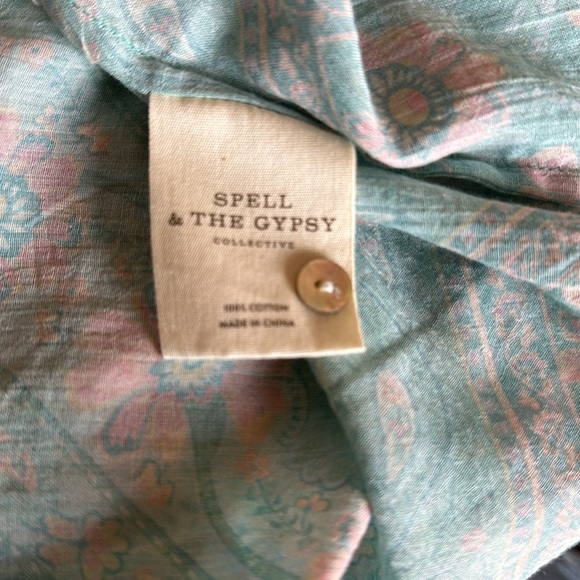 NWT Spell Farrah Blouse - Picture 7 of 8